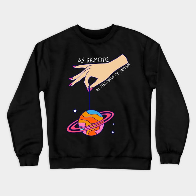 Quote for Saturn Crewneck Sweatshirt by Expanse Collective